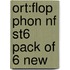Ort:flop Phon Nf St6 Pack Of 6 New
