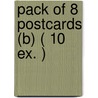 Pack of 8 postcards (B) ( 10 ex. ) door Rene Magritte