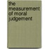 The Measurement Of Moral Judgement