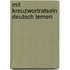 Mit Kreuzwortratseln Deutsch Lernen