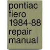 Pontiac Fiero 1984-88 Repair Manual by Chilton Book Company