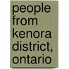 People from Kenora District, Ontario door Not Available