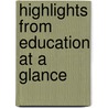 Highlights From Education At A Glance door Organization for Economic Cooperation an