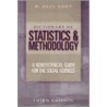 Dictionary Of Statistics & Methodology by W. Paul Vogt