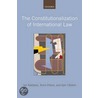 Constitutionaliz Of International Law P door Jan Klabbers