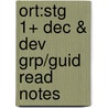 Ort:stg 1+ Dec & Dev Grp/guid Read Notes door Roderick Hunt