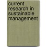 Current Research In Sustainable Management door et al. Jones