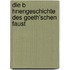 Die B Hnengeschichte Des Goeth'schen Faust