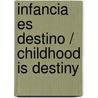 Infancia es destino / Childhood is Destiny door Guadalupe Loaeza