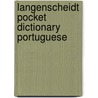 Langenscheidt Pocket Dictionary Portuguese door Langenscheidt