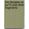 The Disciples at Sa?'s and Other Fragments door Novalis