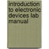Introduction To Electronic Devices Lab Manual