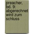 Preacher, Bd. 9: Abgerechnet wird zum Schluss