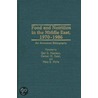 Food And Nutrition In The Middle East, 1970-86 door Gail Harrison