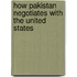 How Pakistan Negotiates With The United States