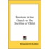 Freedom In The Church Or The Doctrine Of Christ