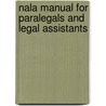 Nala Manual For Paralegals And Legal Assistants door of legal National Assoc. Of Legal