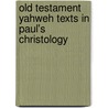 Old Testament Yahweh Texts in Paul's Christology door David B. Capes