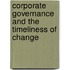Corporate Governance And The Timeliness Of Change