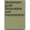 Lieutnenant Gustl. Textanalyse und Interpretation by Arthur Schnitzler
