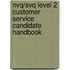 Nvq/Svq Level 2 Customer Service Candidate Handbook