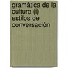 Gramática de la cultura (I) Estilos de conversación door Natalia Pérez de Herrasti