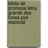 Biblia De Promesa Letra Grande Dos Tonos Piel Especial