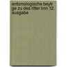 Entomologische Beytr Ge Zu Des Ritter Linn 12. Ausgabe door Johann August Goeze