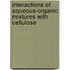 Interactions Of Aqueous-Organic Mixtures With Cellulose