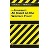 CliffsNotes on Remarque's All Quiet on the Western Front door Susan Van Kirk