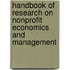 Handbook Of Research On Nonprofit Economics And Management