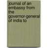 Journal of an Embassy from the Governor-General of India to door William Buckland