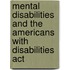 Mental Disabilities And The Americans With Disabilities Act