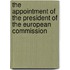 The Appointment of the President of the European Commission