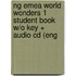 Ng Emea World Wonders 1 Student Book W/O Key + Audio Cd (Eng