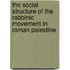 The Social Structure of the Rabbinic Movement in Roman Palestine