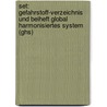 Set: Gefahrstoff-verzeichnis Und Beiheft Global Harmonisiertes System (ghs) door Helmut Hörath