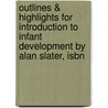 Outlines & Highlights For Introduction To Infant Development By Alan Slater, Isbn door Cram101 Textbook Reviews