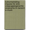 Kulturmarketing: Impulse für eine zielgruppengerechte Ansprache im Bereich E-Musik door Ramona Fülfe