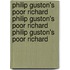 Philip Guston's Poor Richard Philip Guston's Poor Richard Philip Guston's Poor Richard