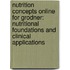 Nutrition Concepts Online for Grodner: Nutritional Foundations and Clinical Applications