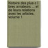 Histoire Des Plus C L Bres Amateurs ... Et de Leurs Relations Avec Les Artistes, Volume 1