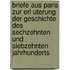 Briefe Aus Paris Zur Erl Uterung Der Geschichte Des Sechzehnten Und Siebzehnten Jahrhunderts