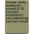 Chemie: Stoffe - Reaktionen - Umwelt 9./10. Schuljahr. Schülerbuch Sekundarschule Sachsen-Anhalt