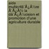 Aide Multicritã¯Â¿Â½Re Ã¯Â¿Â½ La Dã¯Â¿Â½Cision Et Promotion D'Une Agriculture Durable