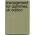 Management For Dummies, Uk Edition
