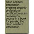 Cissp Certified Information Systems Security Professional Certification Exam Preparation Course In A Book For Passing The Cissp Certified Information