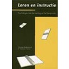 Leren en instructie door P. .R. Simons