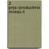 2 Prijs-/productmix niveau II