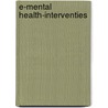 E-mental health-interventies door V. Thewissen